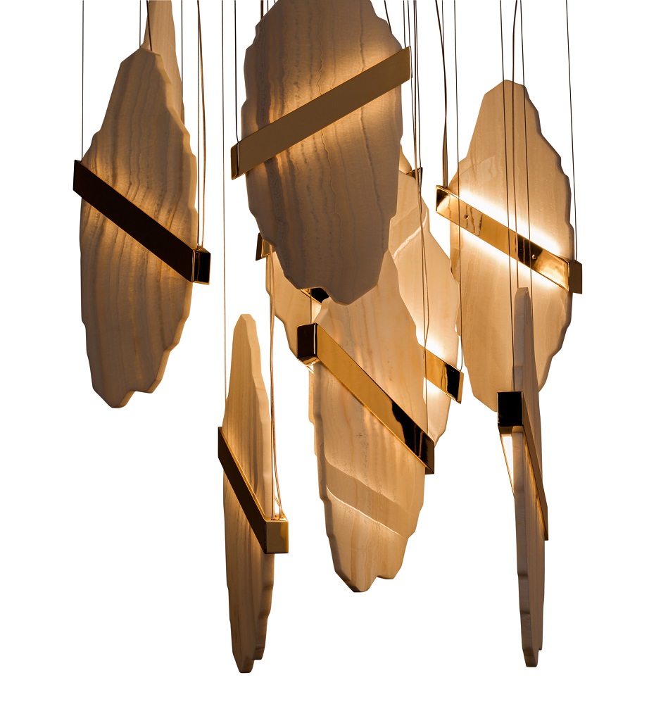 Chandelier Visionnaire Rock в интерьере