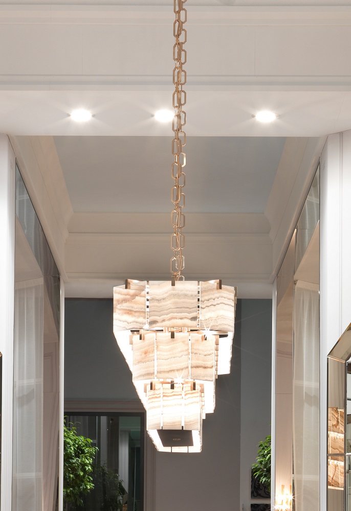 Chandelier Visionnaire Brando в интерьере
