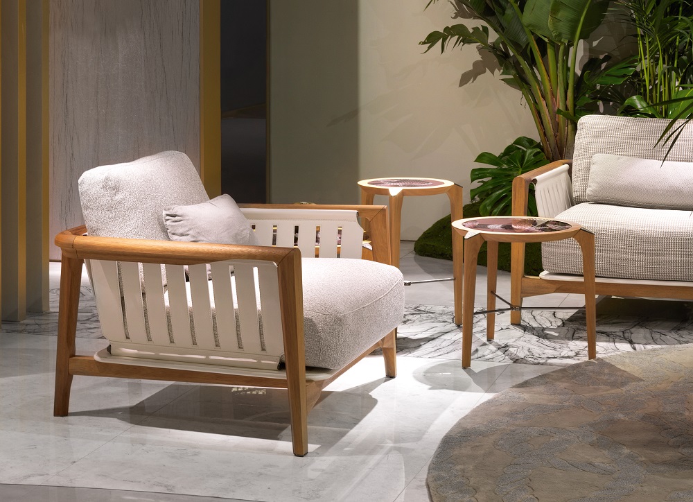 Outdoor armchair Visionnaire Green life в интерьере
