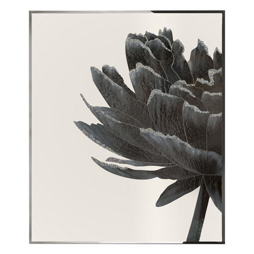 Painting Visionnaire Black Flower