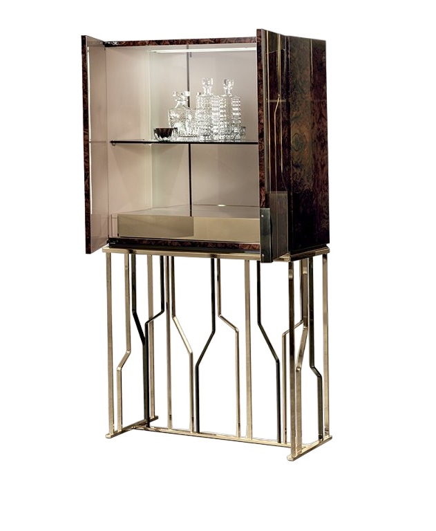 Longhi Ginza wine cabinet в интерьере
