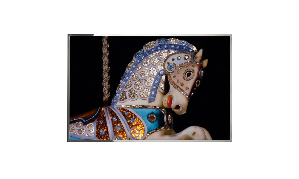Painting Visionnaire Cavallo Giostra