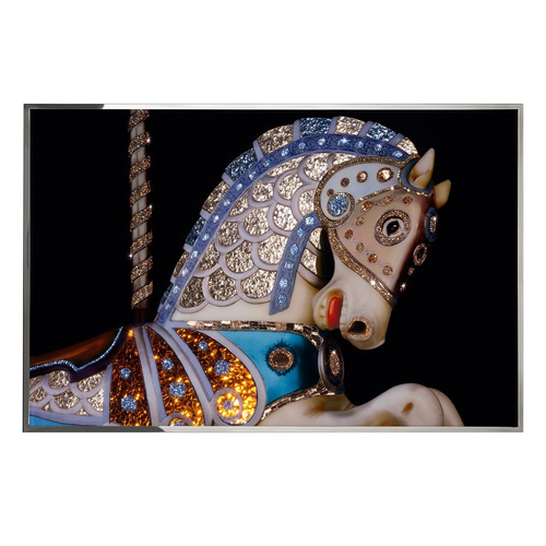 Painting Visionnaire Cavallo Giostra