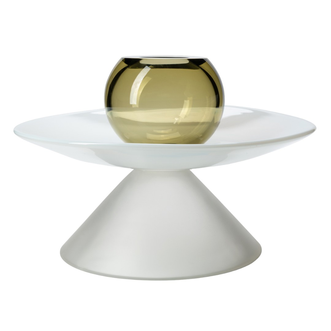 Set of vases Visionnaire Equilibri Fume в интерьере