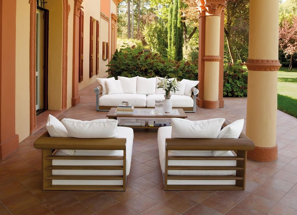 Outdoor coffee table Visionnaire Galloway в интерьере
