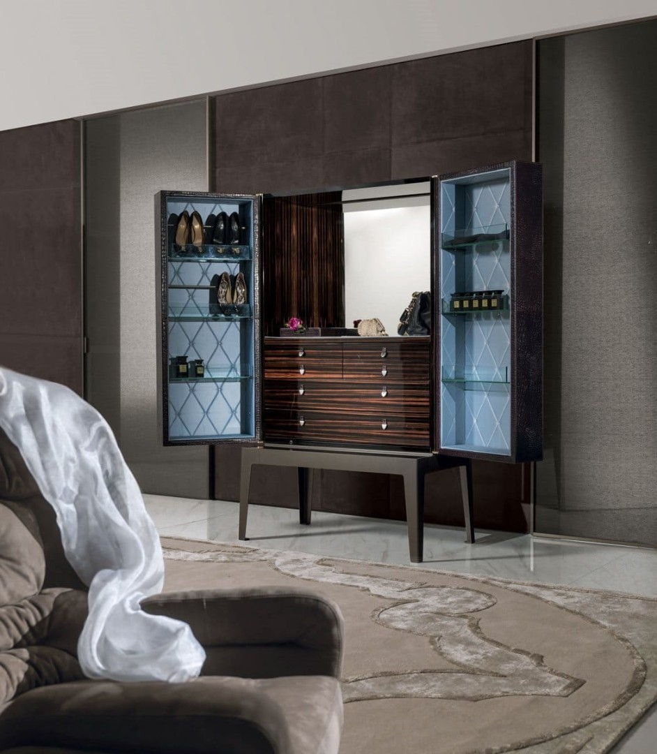 Longhi Grandeur Evo wine cabinet в интерьере