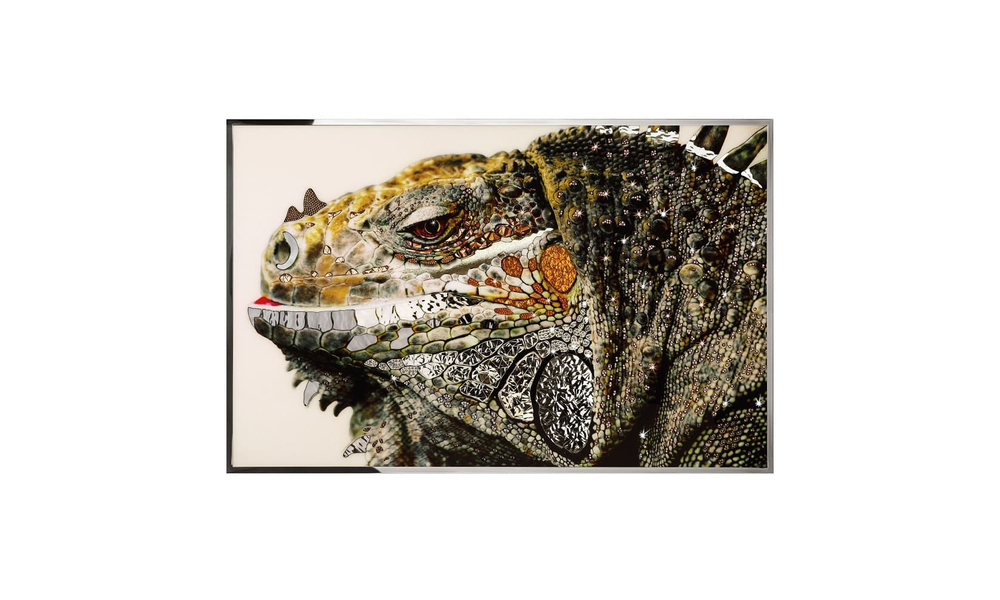 Painting Visionnaire Iguana