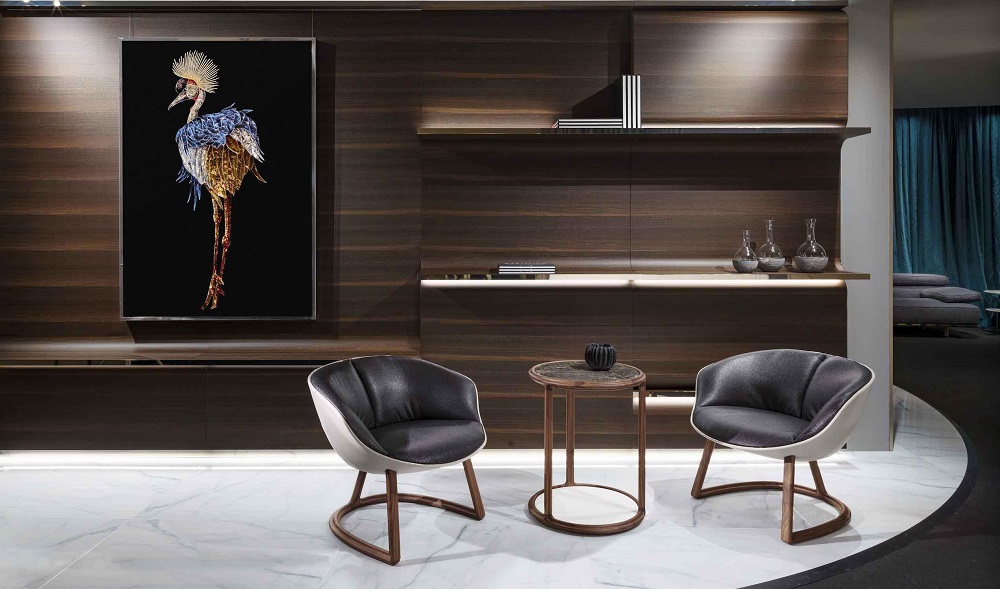 Visionnaire Corner table Kings Cross круглый в интерьере
