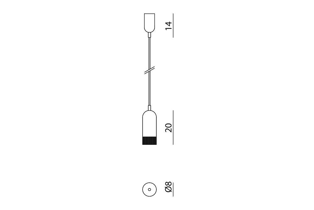 Pendant light Visionnaire Maddy в интерьере