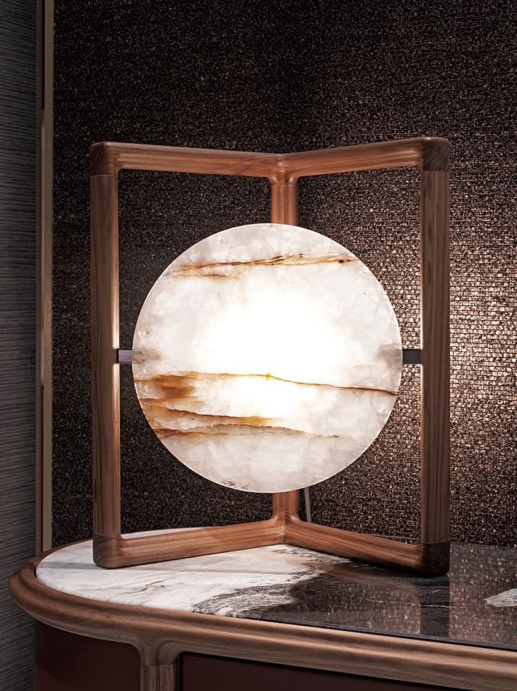 Table lamp Visionnaire Moon-Eye в интерьере