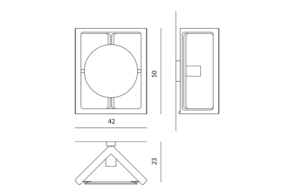 Sconce Visionnaire Moon-Eye в интерьере