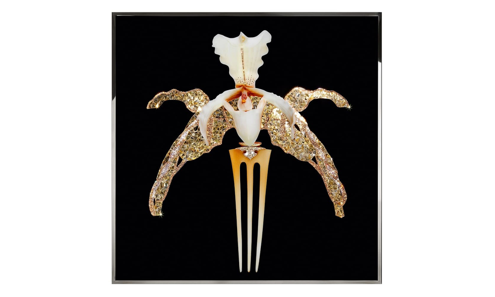 Painting Visionnaire Orchidea Lalique