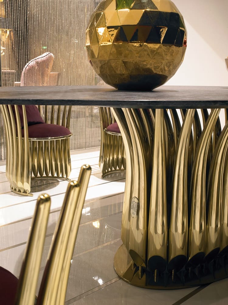 Outdoor table Visionnaire Panarea в интерьере
