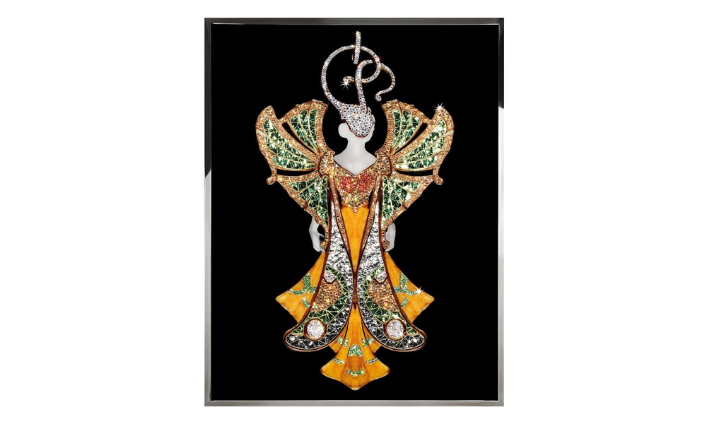 Painting Visionnaire Winged Woman