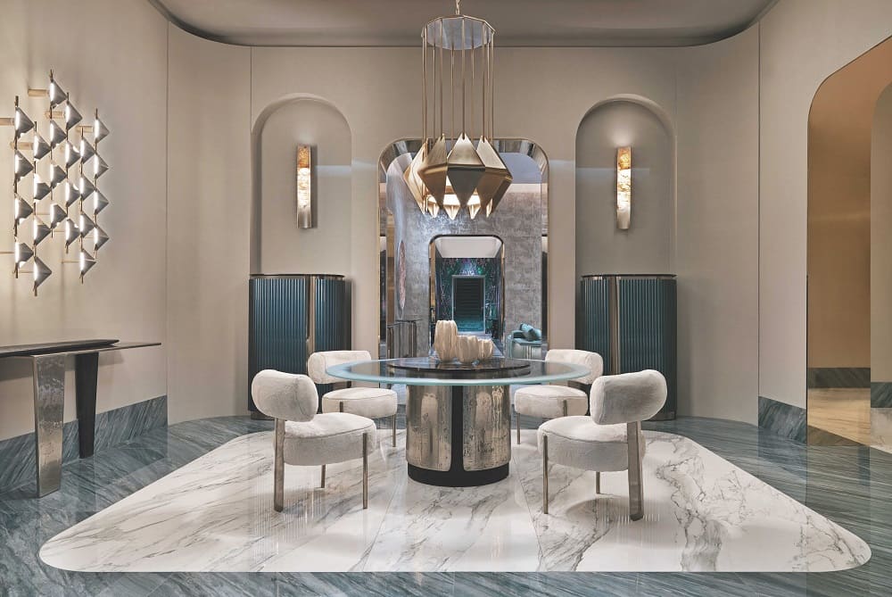 Sconce Visionnaire Polaris в интерьере