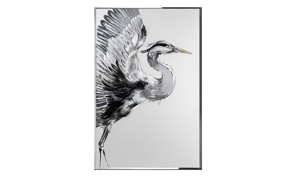 Painting Visionnaire Airone Vetro