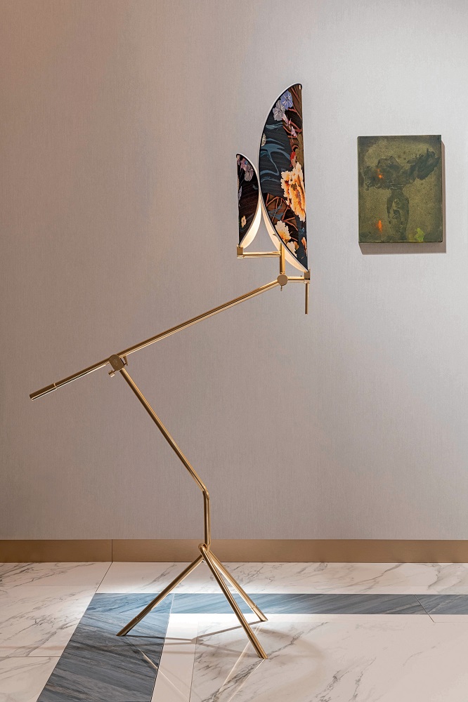 Floor lamp Visionnaire Akira в интерьере