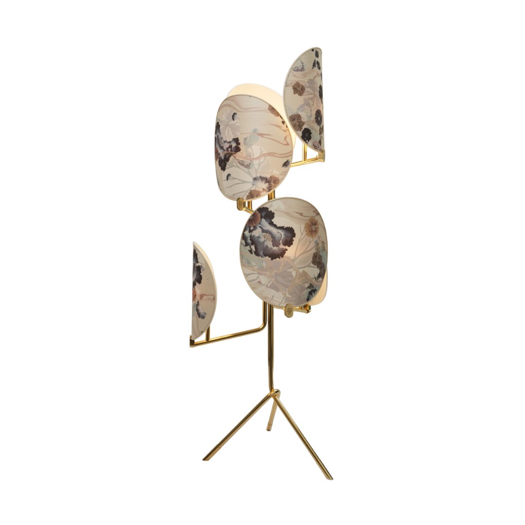 Floor lamp Visionnaire Akira 6 ламп в интерьере