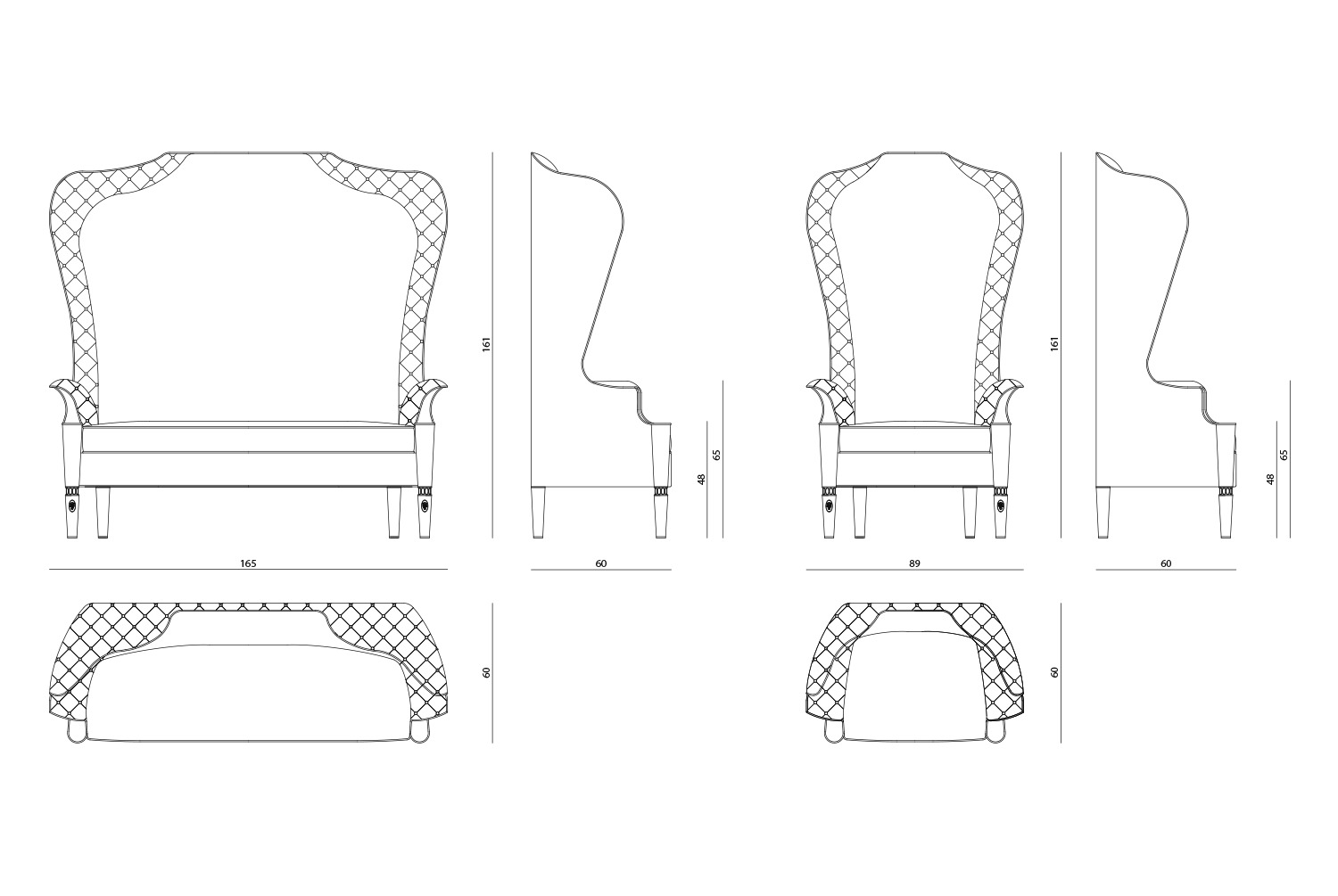 Sofa Visionnaire Alice в интерьере