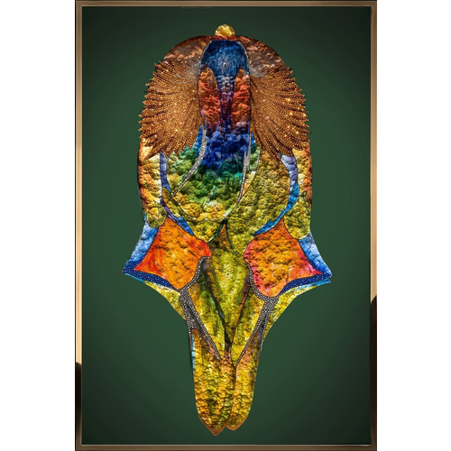 Painting Visionnaire Anatra Mandarina