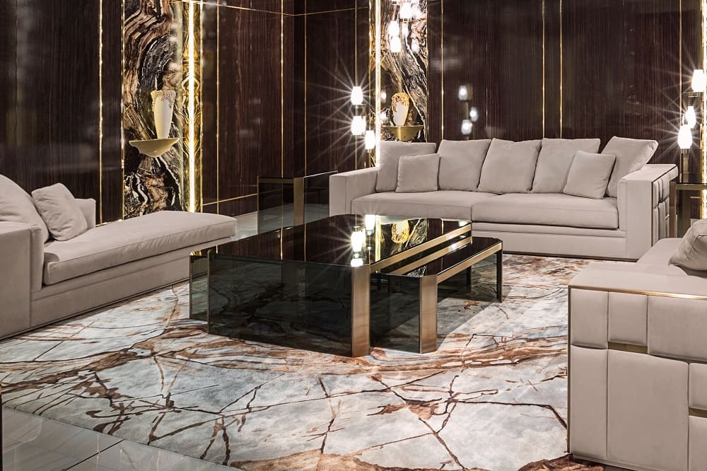 Coffee table Visionnaire Barrett в интерьере