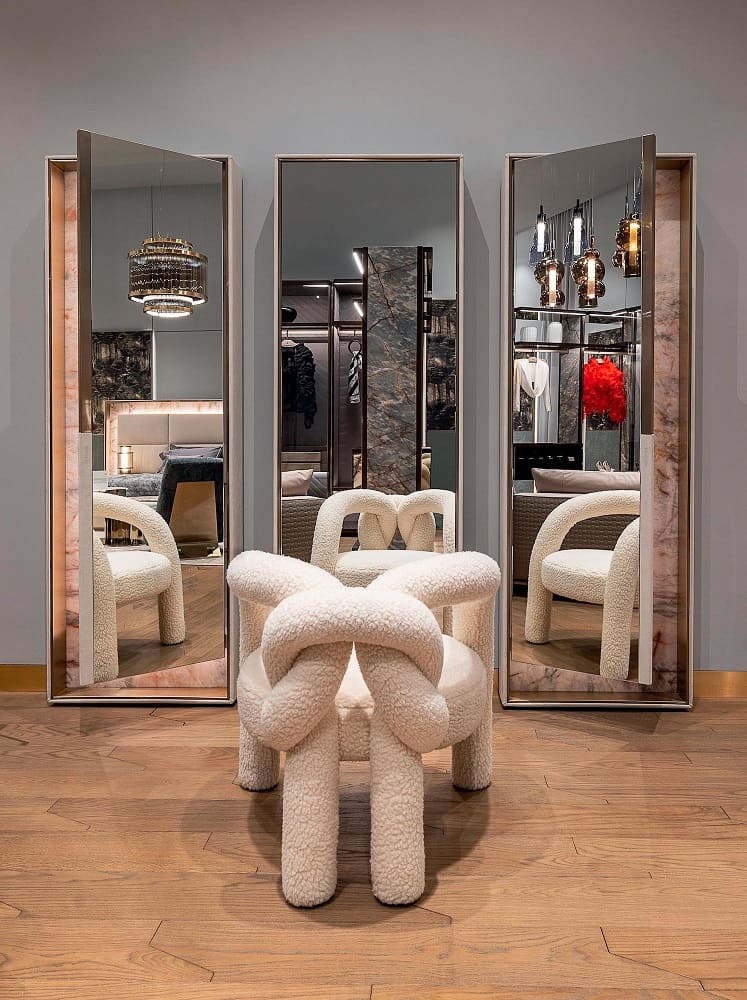 Mirror Visionnaire Bartok в интерьере