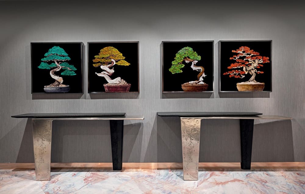 Painting Visionnaire Bonsai C в интерьере