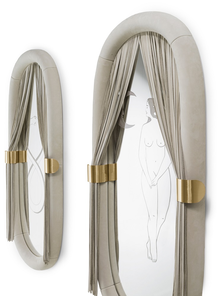 Mirror Visionnaire Blanche в интерьере
