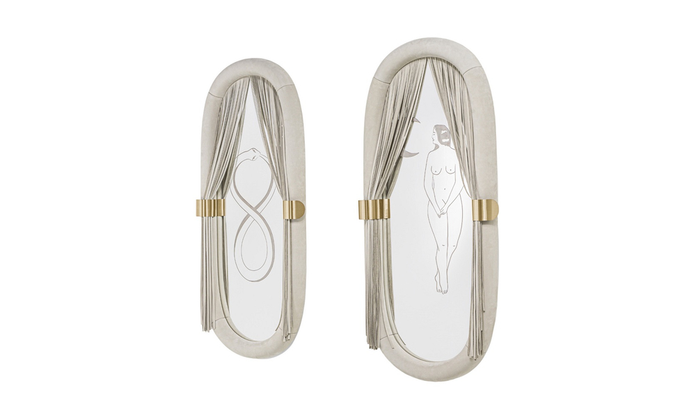 Mirror Visionnaire Blanche