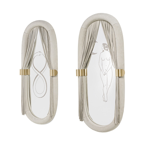 Mirror Visionnaire Blanche