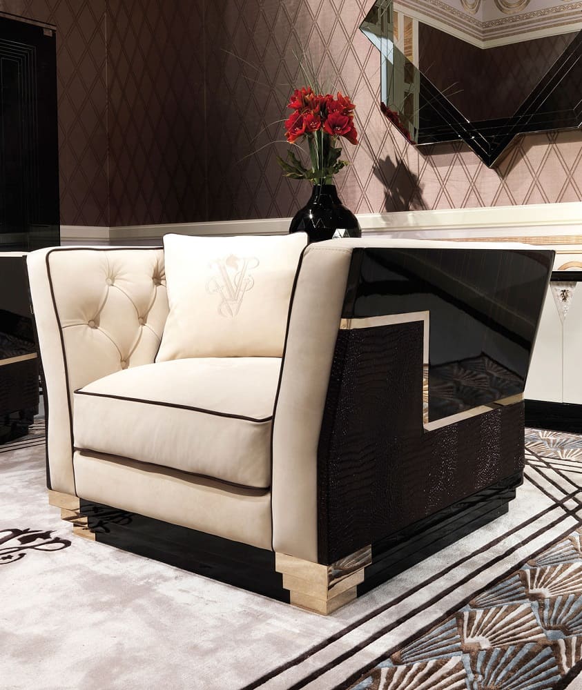 Armchair Visionnaire Berry Capitonne в интерьере