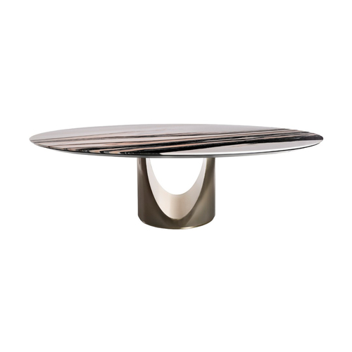 Dining table Visionnaire Cameron Steel