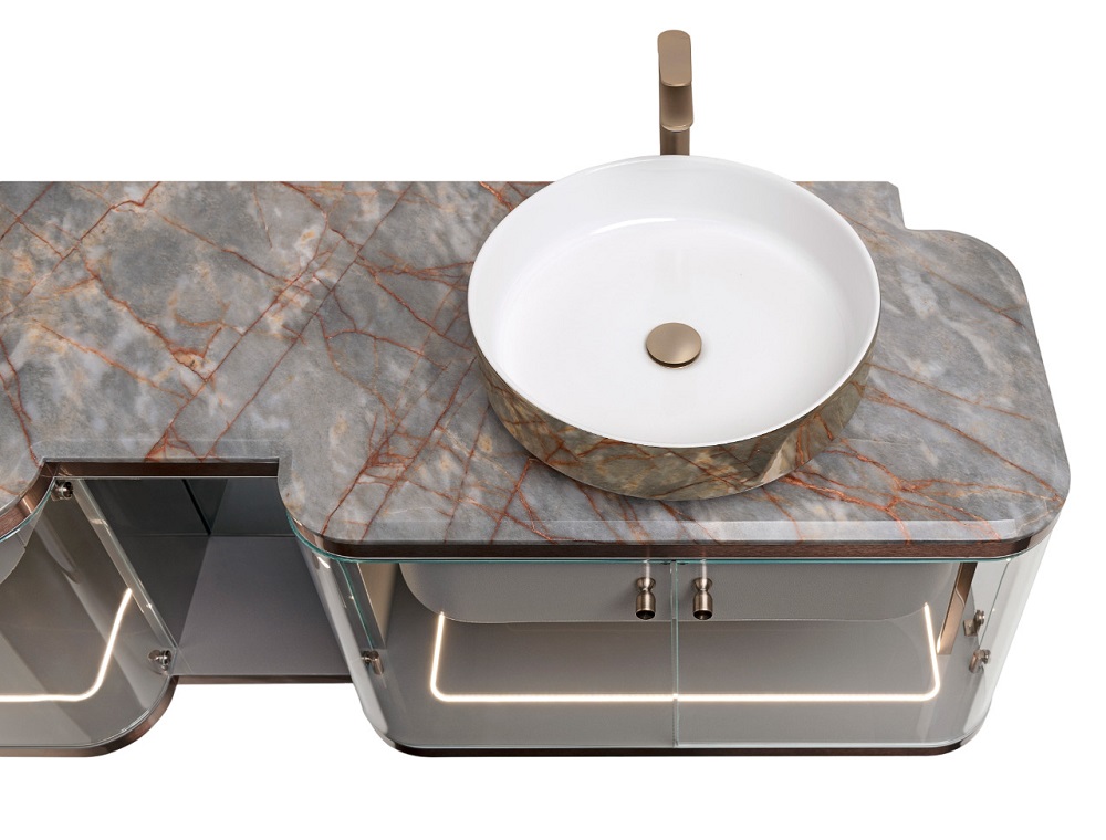 Bathroom cabinet Visionnaire Dorinda в интерьере