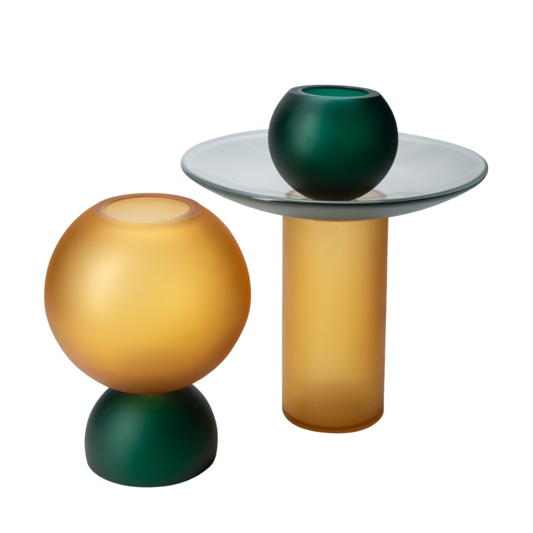 Vase Visionnaire Equilibri Verde в интерьере