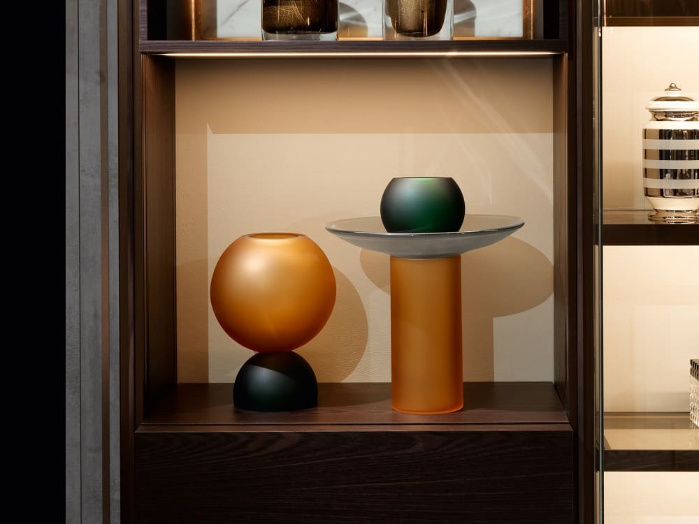 Vase Visionnaire Equilibri Verde в интерьере