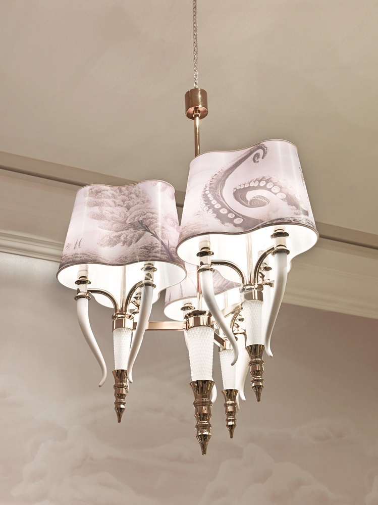 Chandelier Visionnaire Esmeralda в интерьере
