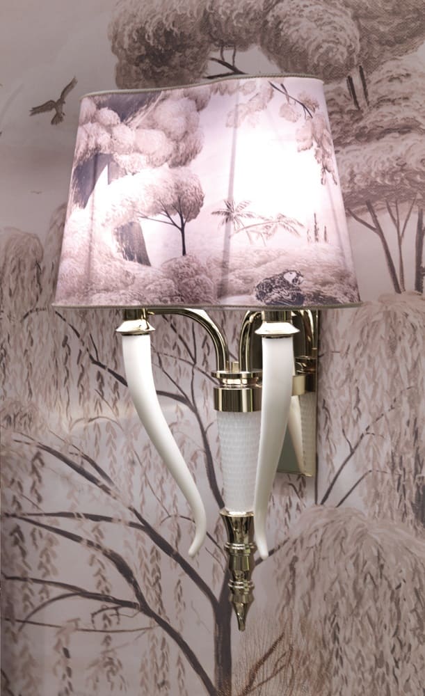 Sconce Visionnaire Esmeralda в интерьере