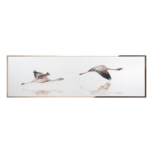 Painting Visionnaire Fenicotteri in Volo