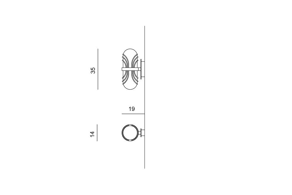 Sconce Visionnaire Floro в интерьере