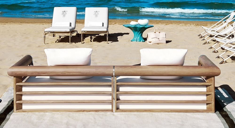 Outdoor sofa Visionnaire Galloway в интерьере
