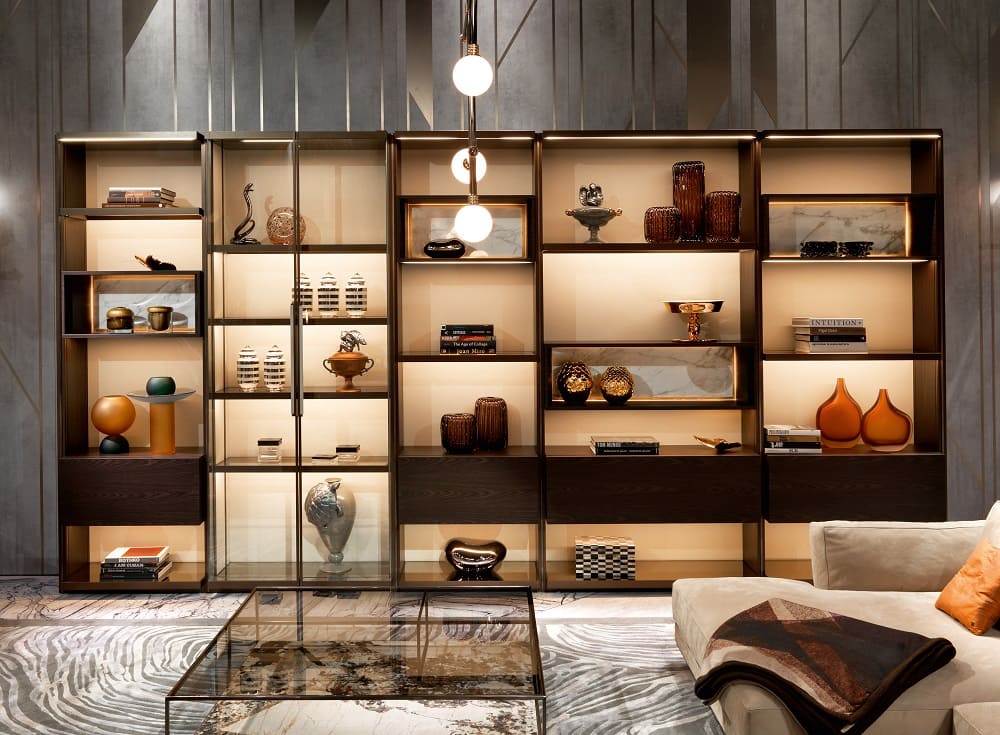 Bookcase Visionnaire Genesis в интерьере