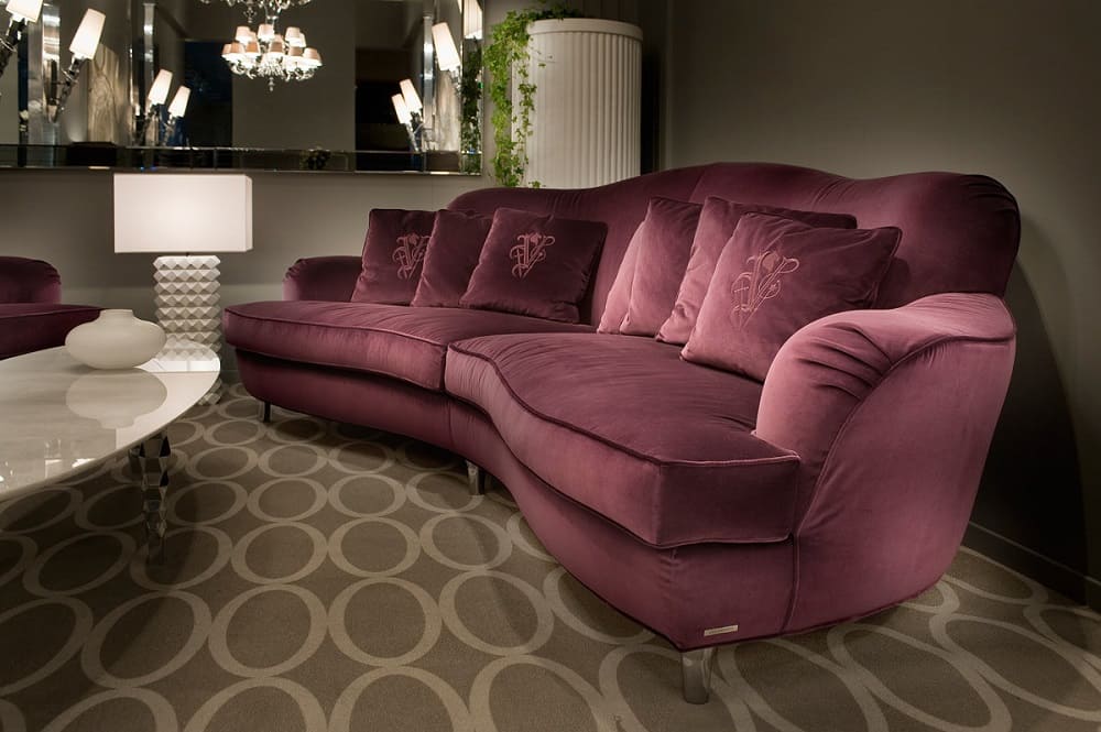 Sofa Visionnaire Ginevra Shaped в интерьере