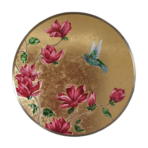 Painting Visionnaire Golden Colibri