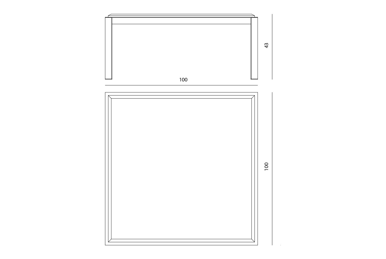 Coffee table Visionnaire Horizon Flat в интерьере