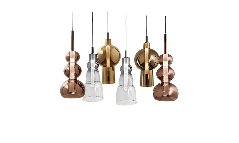 Pendant light Visionnaire Kalgan, Bilbo, Kael, Boreal