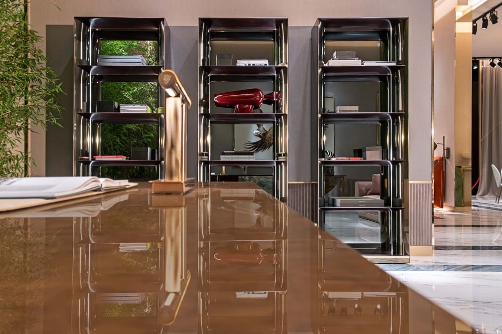 Bookcase Visionnaire Karnak в интерьере