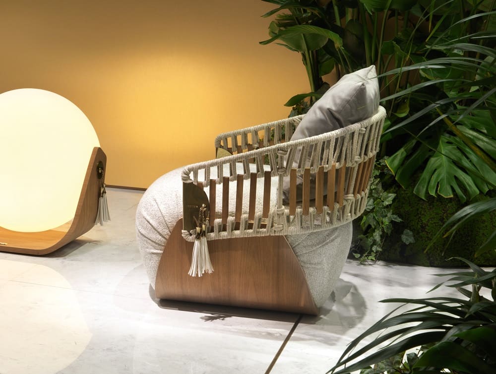 Outdoor armchair Visionnaire Kathryn в интерьере