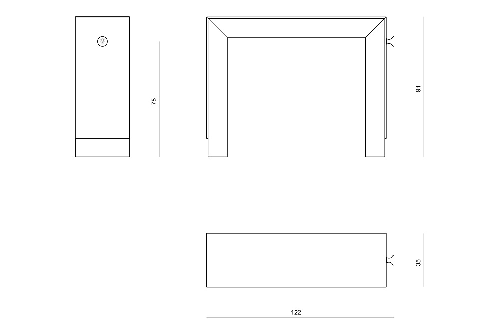 Console Visionnaire Kloster в интерьере