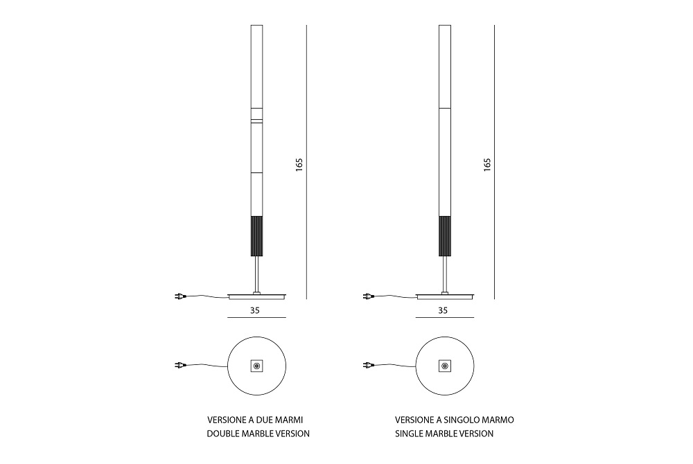 Floor lamp Visionnaire Milano в интерьере