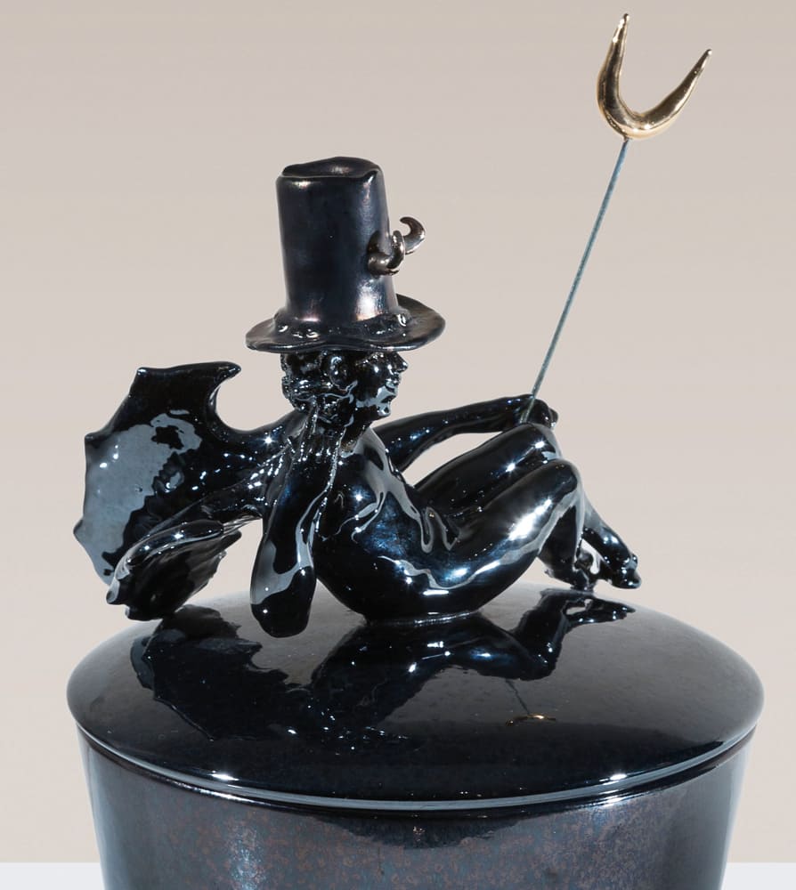 Vase and candle holder Visionnaire Morax в интерьере